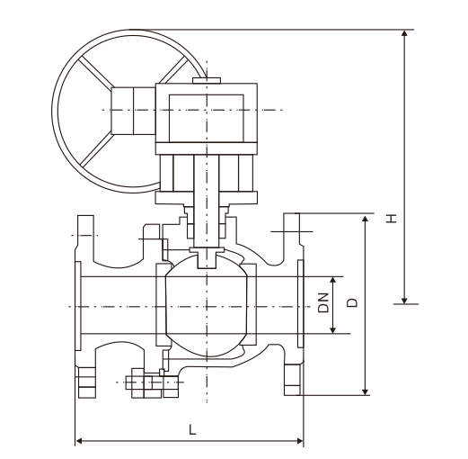 法兰球阀(图1) 法兰球阀(图1)