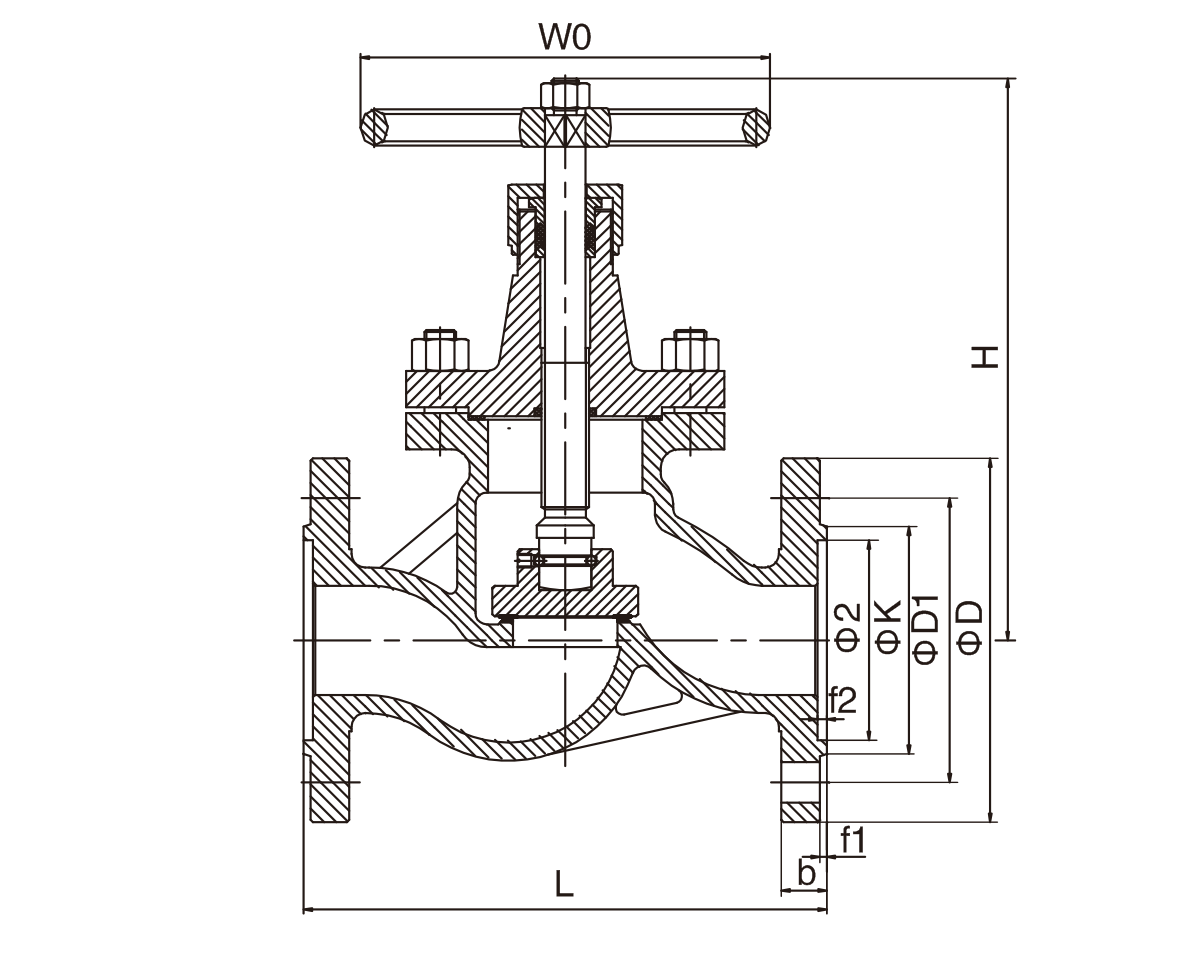 天然气截止阀(图1) 天然气截止阀(图1)